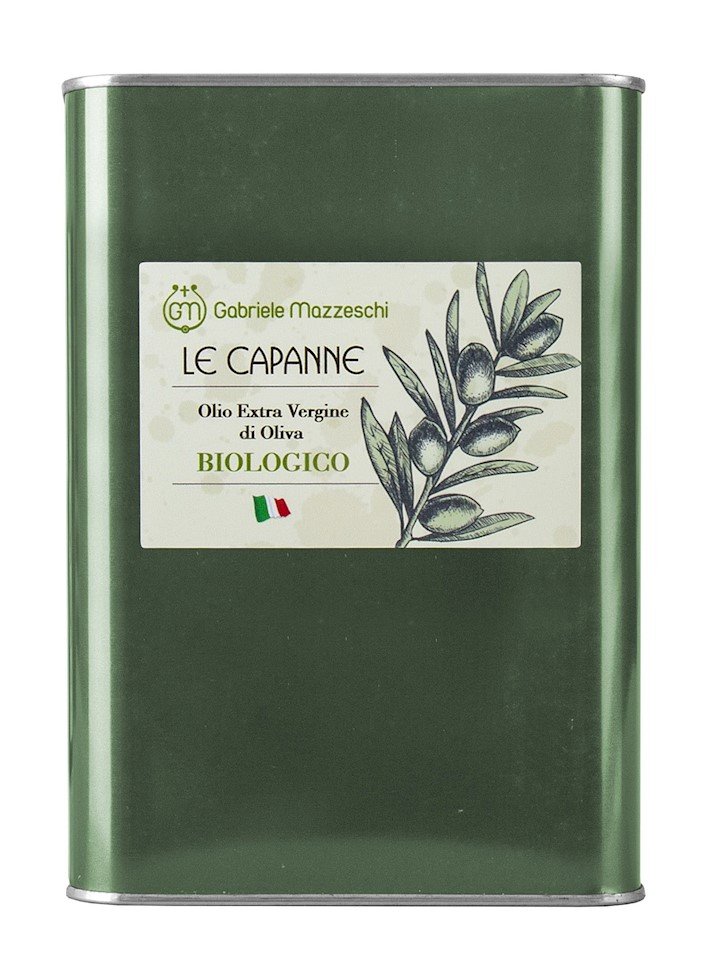 Olio Extra Vergine Bio Le Capanne Latta 5 LT